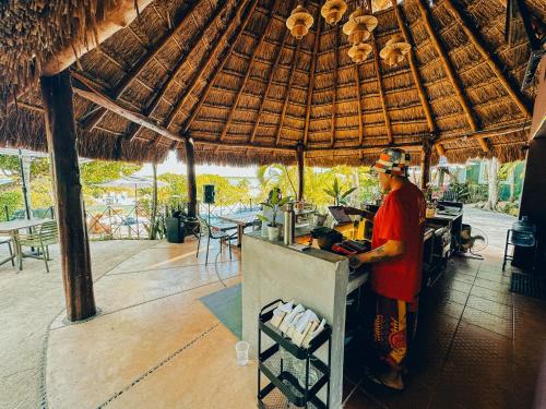 Comida y bebida, Viajero Bacalar Hostel in Bacalar