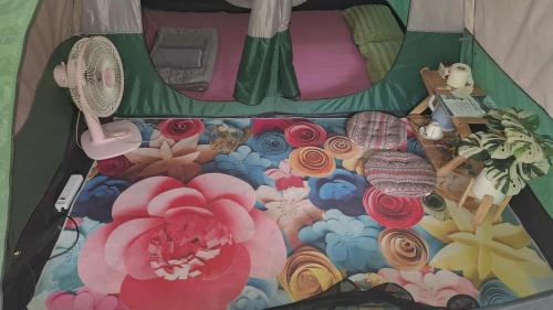 1 double bed