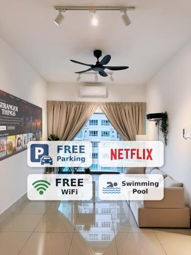2BR unit in Razak City Residence by Lisa Homestay, Kuala Lumpur