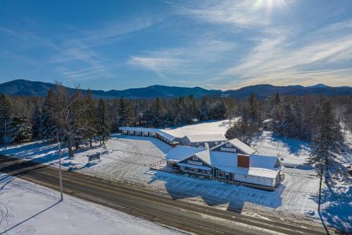 المنظر الخارجي, Cascade Inn in Lake Placid City Center