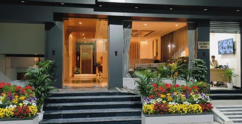 Entrance, Hotel Green View in Berhampore