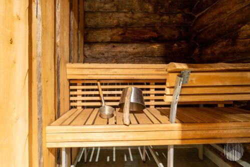 Sauna, Klasun Maja B by Holiday in Lapland in Palovaara