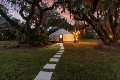 Florida Yurt Escape Nature and Comfort