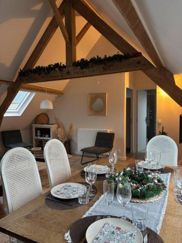 le gite de la pommeraie in Aubermesnil-Beaumais