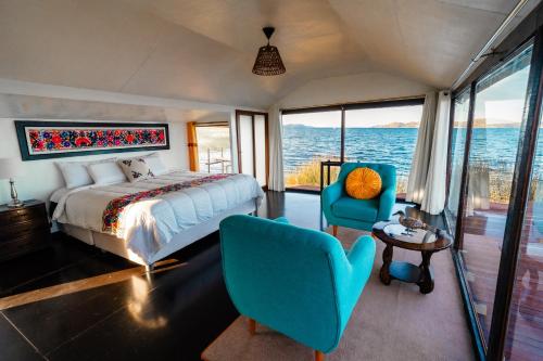 Вид, Uros Titicaca Lodge in Пуно