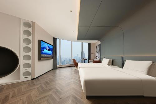 Atour S Hotel Wuhan Mixc Xinhua Road in Торговая зона Ханькоу