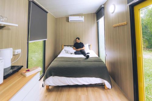 Wild Look Secret Cabins by Tiny Away in Nanao Township
