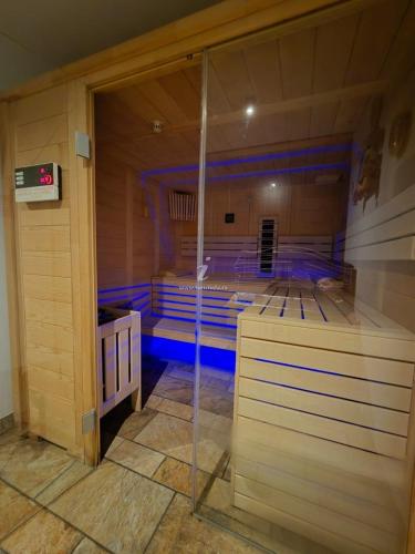 Sauna, Pensiunea El Monte SPA in Dimbovičioara