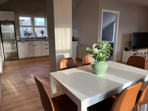 bucătărie, Hvammur Apartments in Hofn