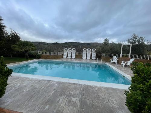 Swimming pool, Casa Rural Huerta Del Cura in Fuente de las Monjas