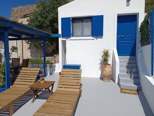 IVISKOS House, Megalo Horio village, Tilos Island in Tilos