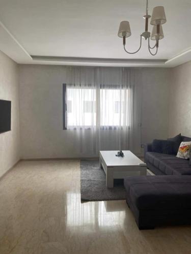Shared lounge/TV area, Apartment kamal park E21 in Mohammedia