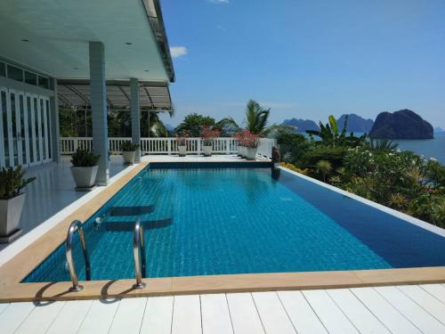 平方米3臥室別墅 (錫高) - 有3間私人浴室 (The Sunny Hill Pool Villa 240° Panoramic Sea Views) in 錫高