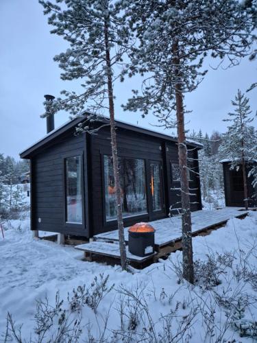Exterior view, Sled-Dog Cabin in Apukka