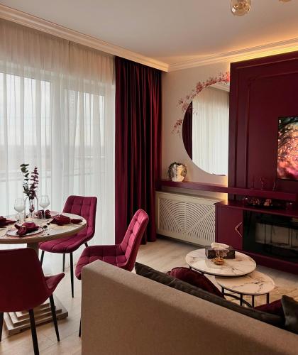 ティミショアラ Bridge Apartment & Jacuzzi 3つ星 ホテル ロビー