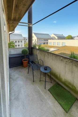 Erkély/terasz, Aussergewöhnliche Loft Wohnung mit Hängenetzen und Schaukeln (Aussergewohnliche Loft Wohnung mit Hangenetzen und Schaukeln) in Frauenfeld