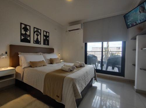 Dpto 3 personas con Balcon & wifi