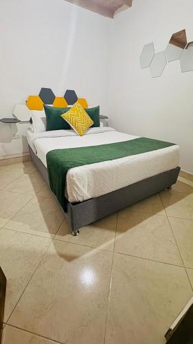 1 double bed