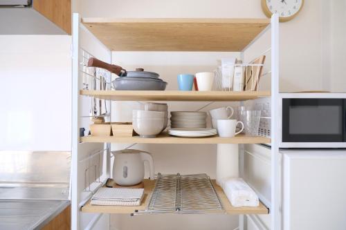 駅近商業施設近くで便利 静かで心ほぐれる滞在が叶う宿neuk Hill 定員5名 無料駐車場有