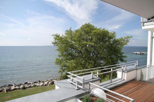 Ostseeresidenz Sassnitz - WG 18 mit Kamin, Sauna, Terrasse, Meerblick