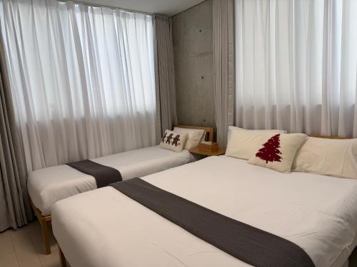 102Room,7-minute walk from Uguisudani Station located on the 1nd floor of an apartment-style building Twin room No elevator