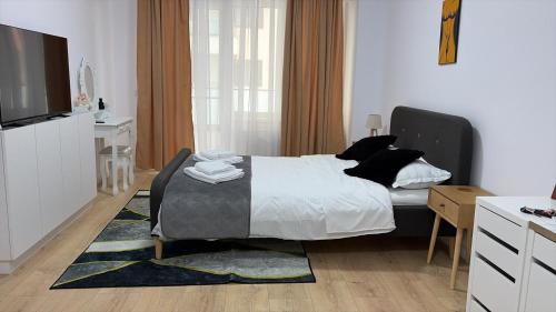 Modern Studio With Balcony - Unirea Towers Iasi in Dasi