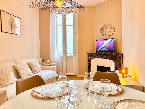 Le Palme d'Or, 3 pièces - impasse privée - 7 pers