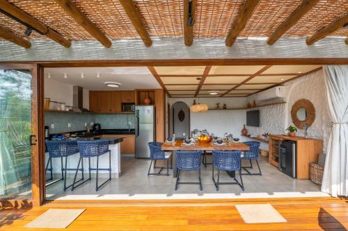 Casa Maré, 2 suítes, piscina, beira-mar, Marau