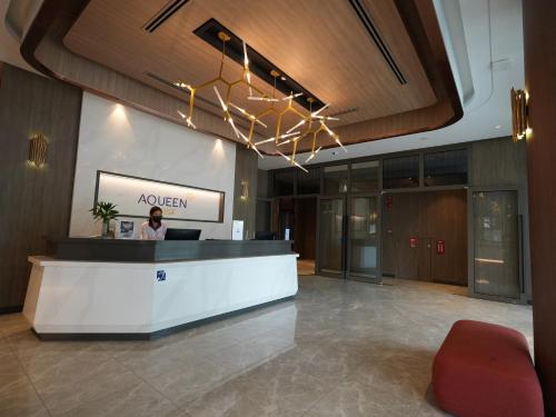 大堂, 雅詩閣尊貴酒店-惹蘭勿刹 (Aqueen Prestige Hotel Jalan Besar) in 小印度