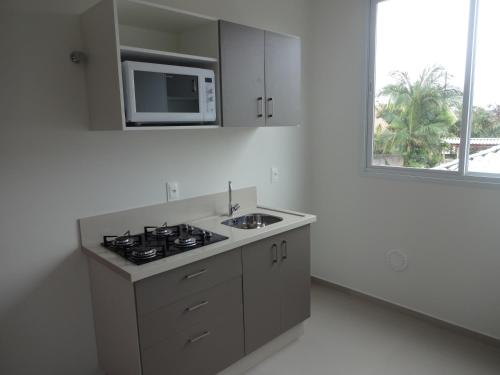 Kitchen, Loft Florianopolis no Campeche in Campeche