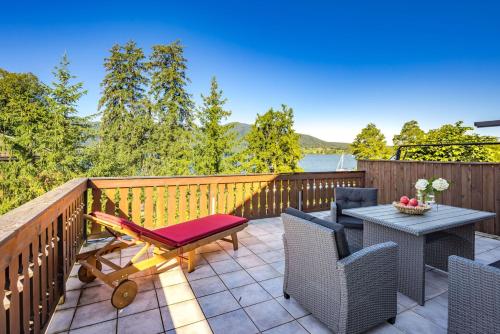Ferienwohnung Tegernsee-Blick mit Bergblick in Gmund am Tegernsee