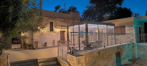Achlades The Mountain Paradise Villas - Suite with a Private Jacuzzi, Pool, and a Balcony with an Am in Keramies