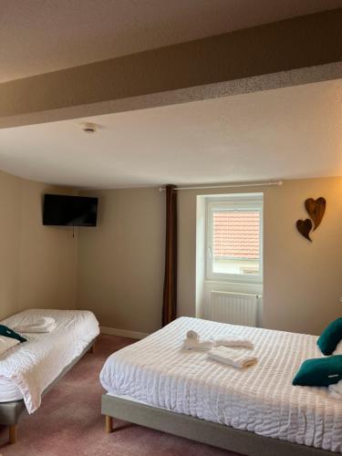 Chambre triple, 3 lits