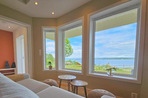 Udsigt, Helgøya Hideaway in Hamar