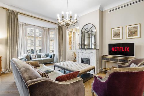 Nice Renting - AMOUR - Haussmann Luxury Sea Balcony Free Parking