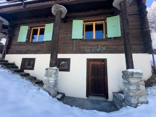 Viesnīcas āriene, Chalet les Mélèzes - Typique, terrasse & cheminée (Chalet les Melezes - Typique, terrasse & cheminee) in Liddes