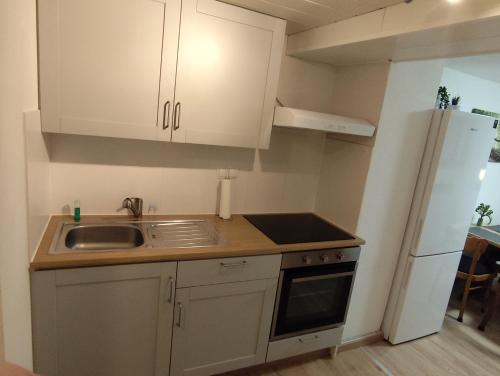 köök, FeWo Hospitalskapelle in Schwalmstadt