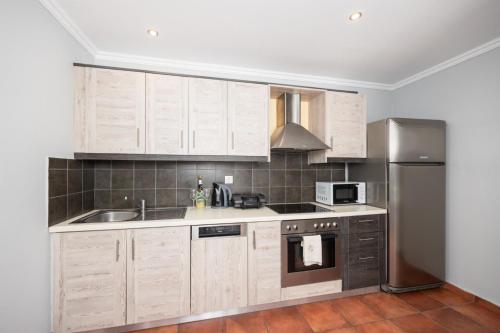 Kitchen, Villa Olga in Katelios
