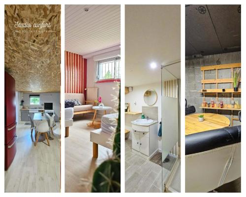 Studio confort chez Lolita et Wilfried in Saint Laurent Sur Sevre