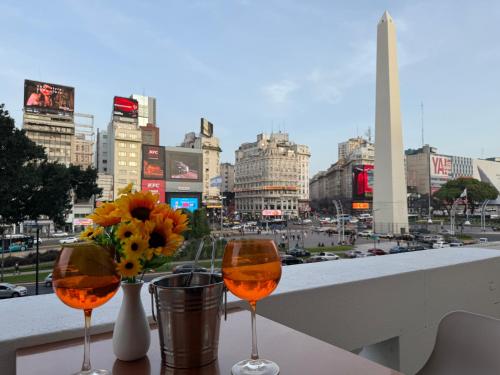 Excelente departamento céntrico con espectacular vista al Obelisco
