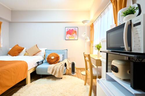 21sqm cozy studio 5min to JR sta Great Access to Shinjuku Shibuya