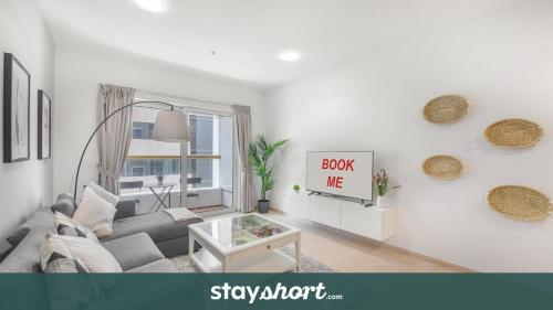 StayShort - Spacious 1-Bedroom at Elite Tower in Dubai Marina, Near to to Beach, Dubai