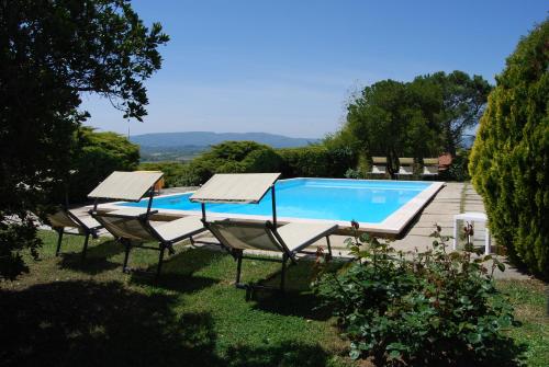 สระว่ายน้ำ, Villa Poggio Falcone in ปอร์โต