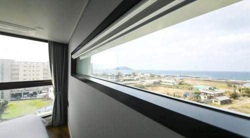 Utsikt, Aroomi Hotel Hyupjae in Hallim