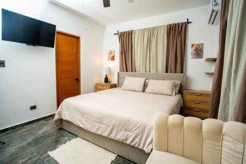 A solo 5 minutos caminando del Puerto de Cruceros de La Romana Perfecto para trabajo remoto y descan in La Romana