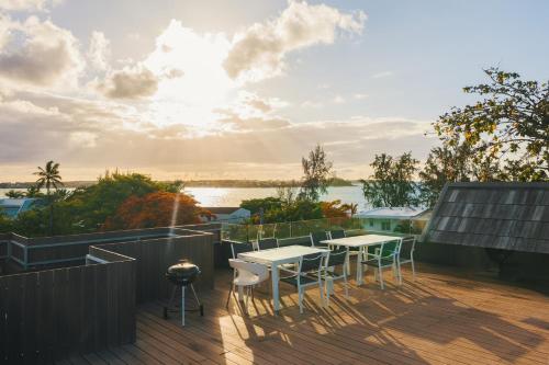Aussicht, Beachfront Apt 30m Beach - Amazing Rooftop in Pereybere