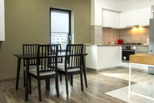 кухня, Clement Apartments in Пятра Нямц
