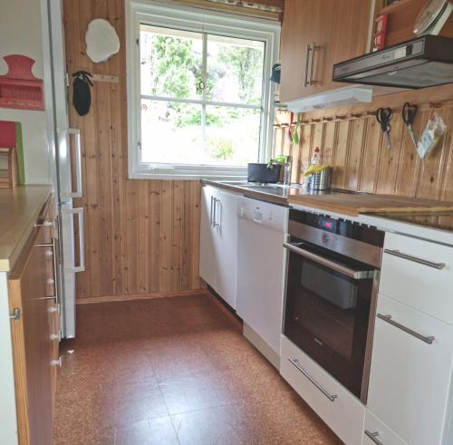 Konyha, Cottage with Natural Plot and Sauna on Mjörn SE09134 (Cottage with Natural Plot and Sauna on Mjorn SE09134) in Apelgarden