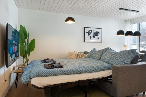 Modern Alpine Stay with free parking in 隆格恩