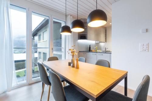 設施, Modern Alpine Stay with free parking in 隆格恩